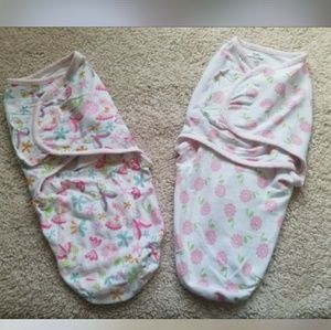 Set of 2 swaddles 0-3 months